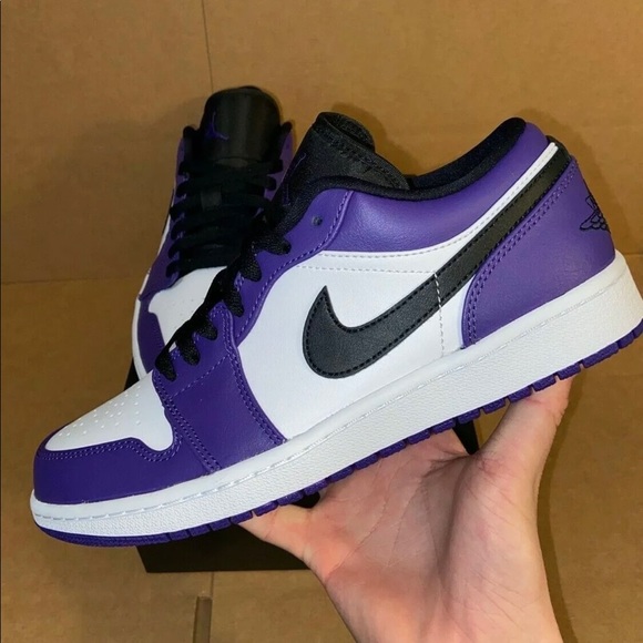 Jordan Other - Air Jordan Retro 1 Low Court Purple